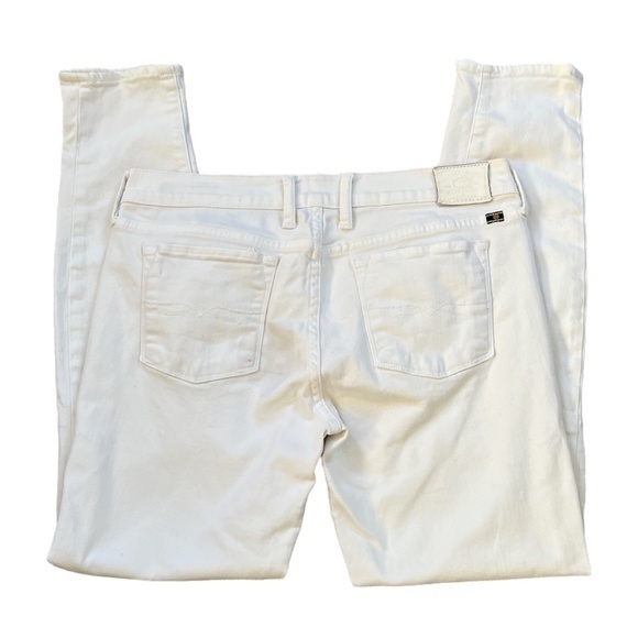 Lucky Brand White Charlie Skinny Jeans Sz. 8 - Picture 5 of 14